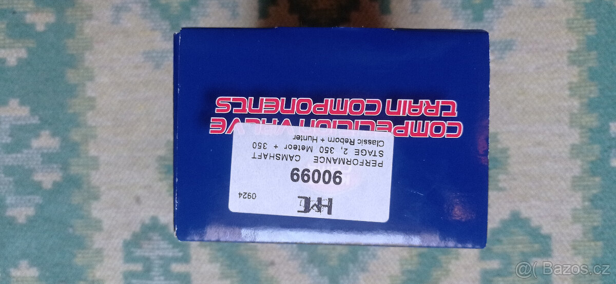 Royal Enfield -PERFORMANCE CAMSHAFT STAGE 2, 350 Meteor + 35 - 12