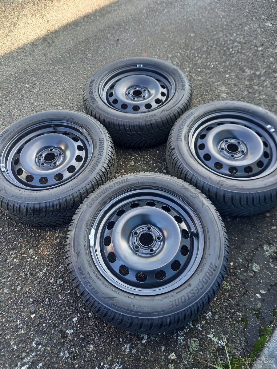 NOVÁ zimní sada Š.Kamiq/Scala+ 195/60R16 Bridgestone. - 12