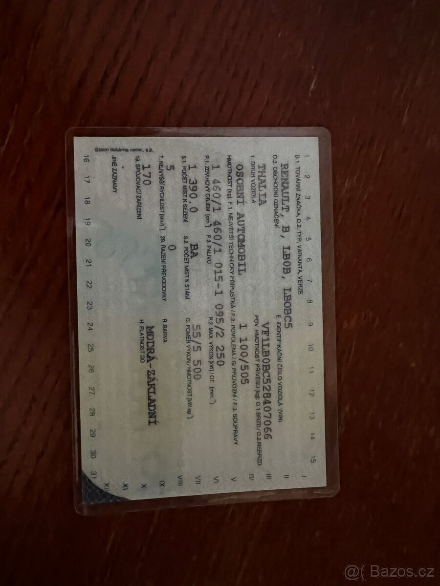 Renault Thalia, 1,4i 55 Kw Rok výroby: 4/2003 - 12