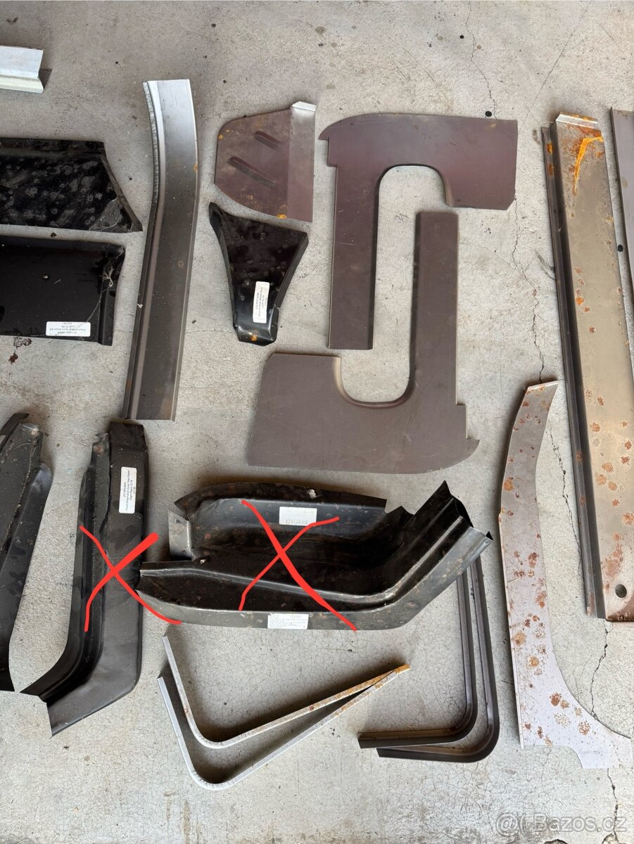 Plechařina VW T2 - 12