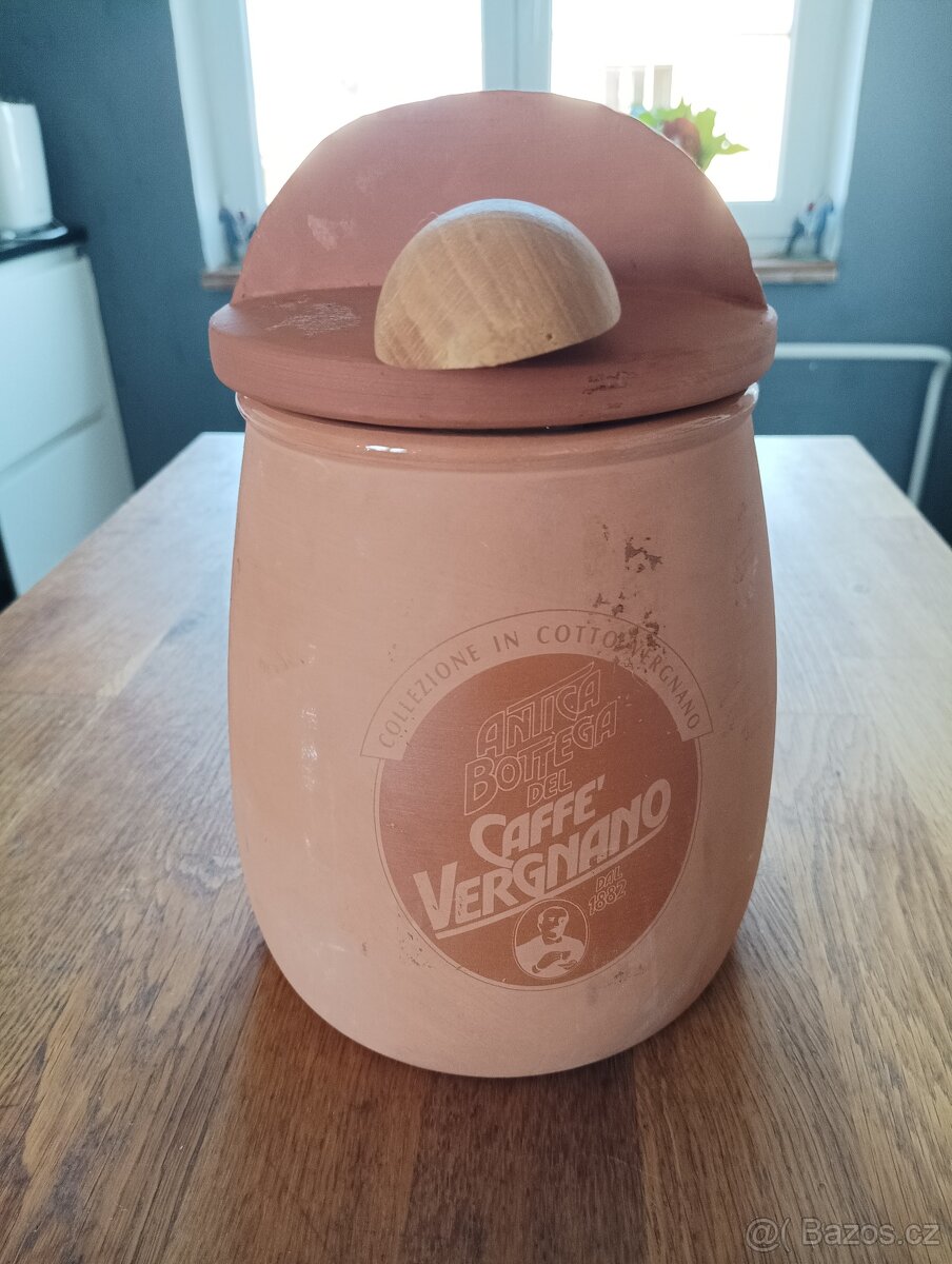 KERAMICKÁ DÓZA NA KÁVU ITÁLIE - 12