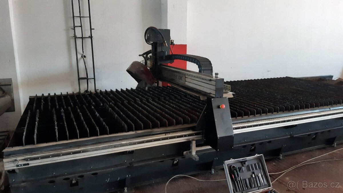 Plazmový rezací stroj ALFATEC CNC 2x6m - 12