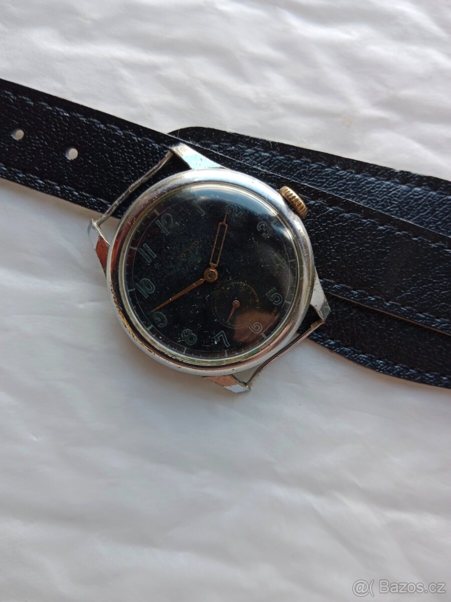 Staré, funkční, vojenské Sviss hodinky- Metro - 12