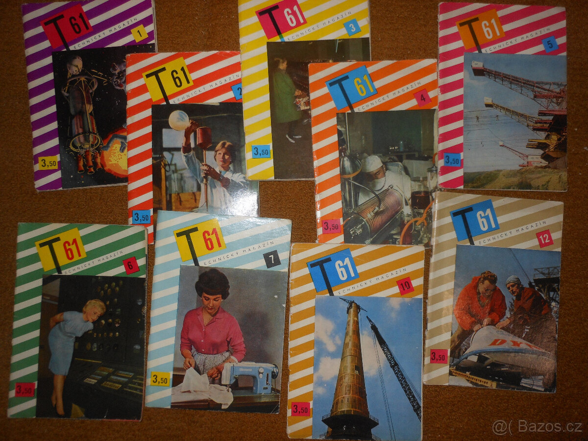 Staré retro časopisy, Technický magazín, Zápisník - 12