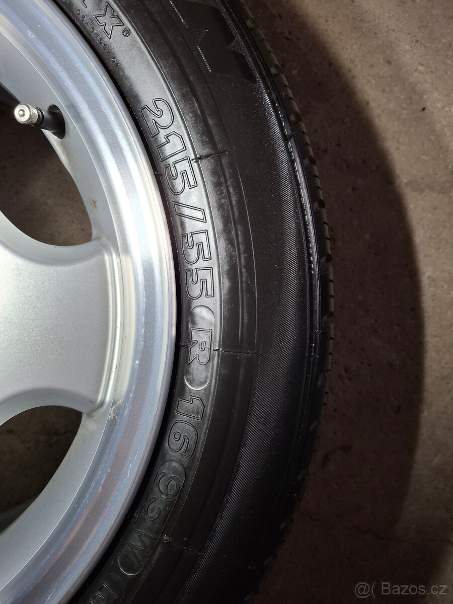 Alu kola mercedes benz složené ze dvou sad rozměry 7,5Jx16 - 12