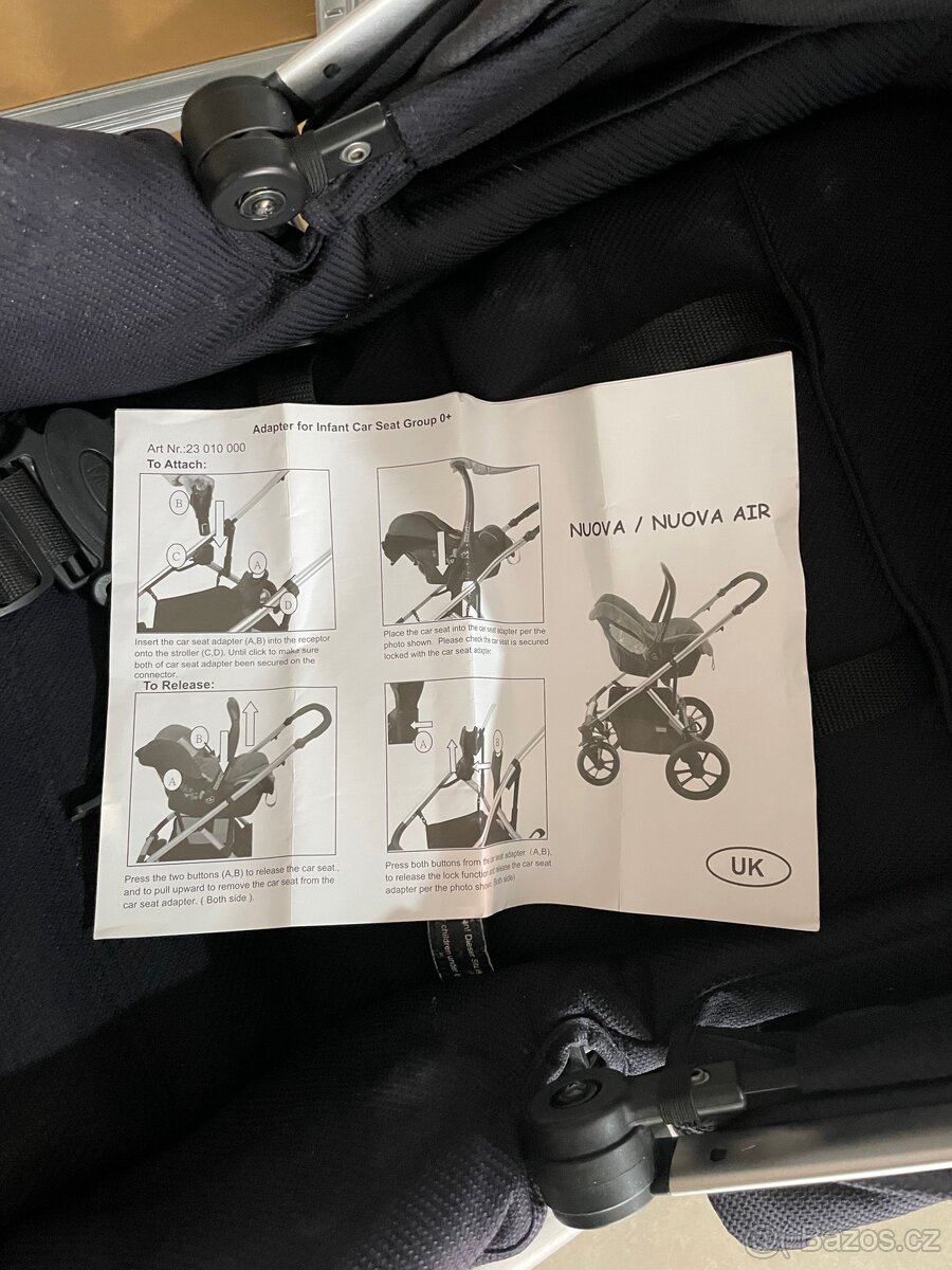 Kombinovaný dětský kočárek MOON - 12