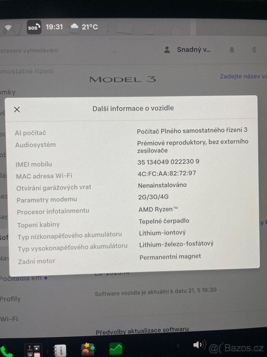 Tesla model 3 RWD 12/2022 - 12