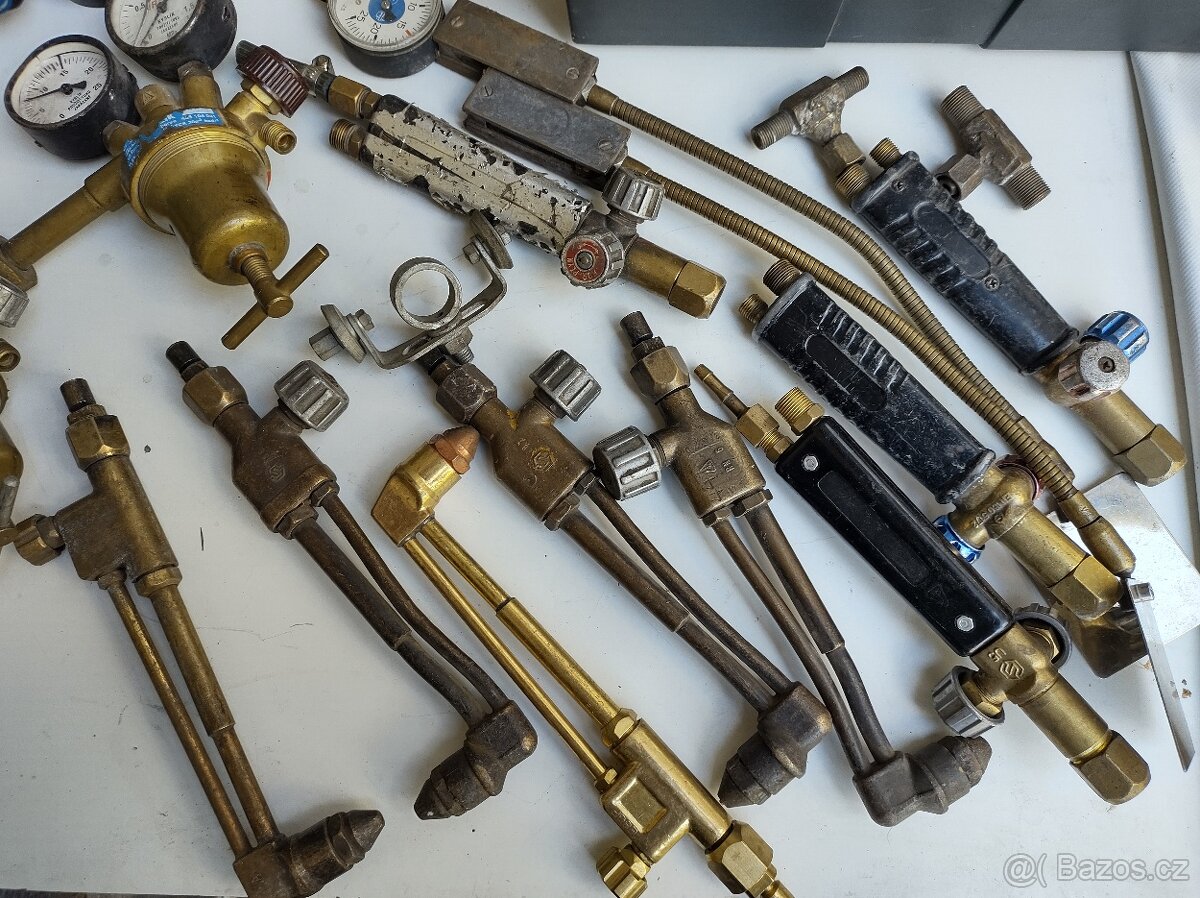 Prodám vše k svařování kyslíku+ acetylen Autogenu - 12