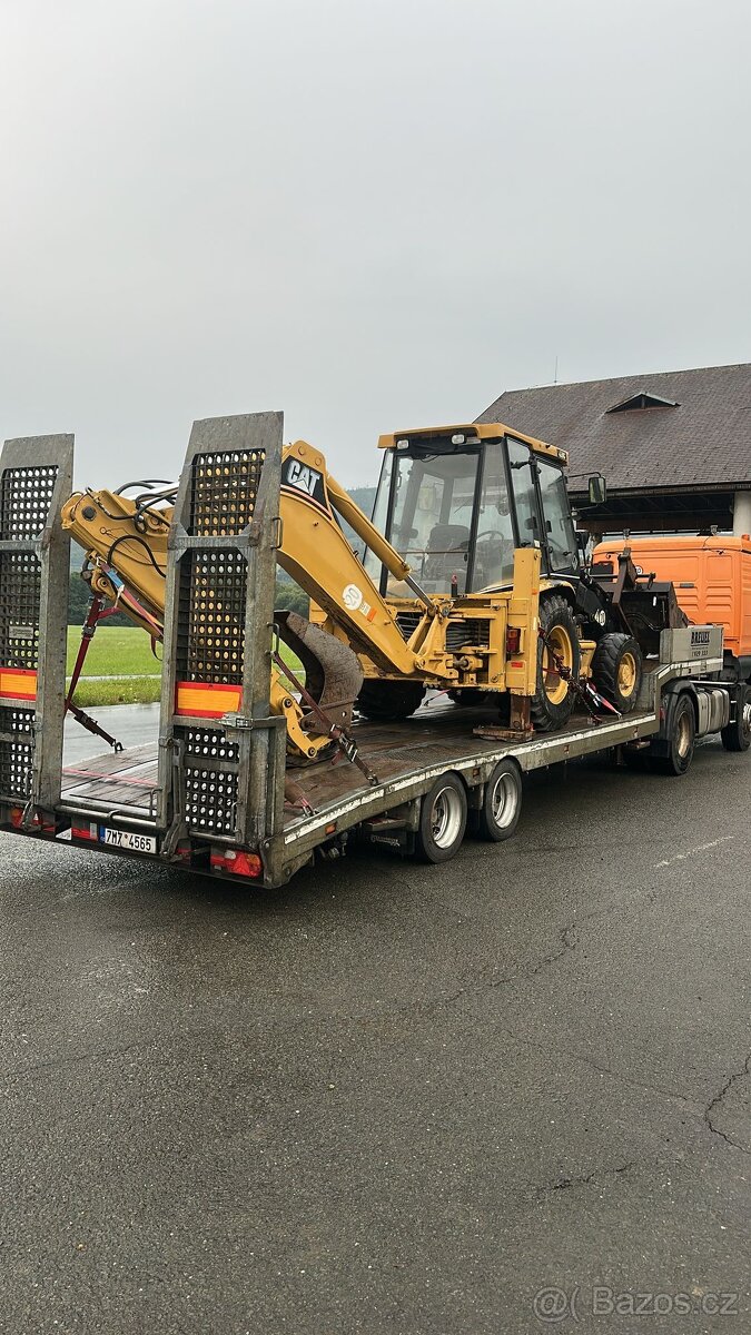 Traktorbagr Ford 555 , klapačka, pohon 4x2 - 12