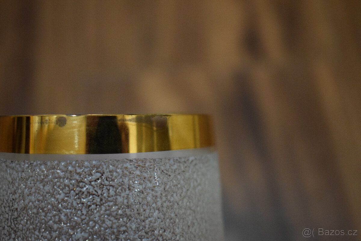 Skleněný servis - skleničky, mísa, džbán, cukřenka - 12