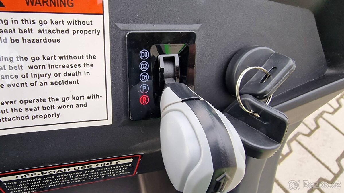 Dětská Bugina akumulátorová ECO MiniUTV Renegade 1200W 48.. - 12