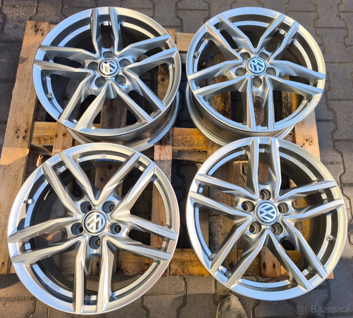 Hliníkové ráfky 17 VW Golf V VI VII VII Jetta Passat B6 B7 - 12