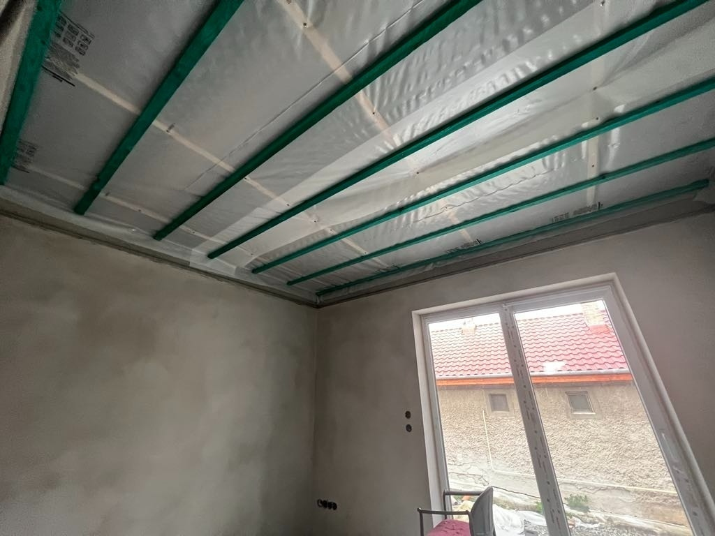 Stříkaná pěna, foukaná minerální nehořlavá izolace, Anhydrit - 12