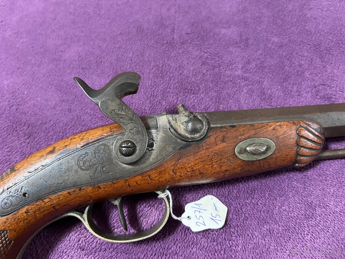 Hezká Perkusní Pistole - 15 mm - 12