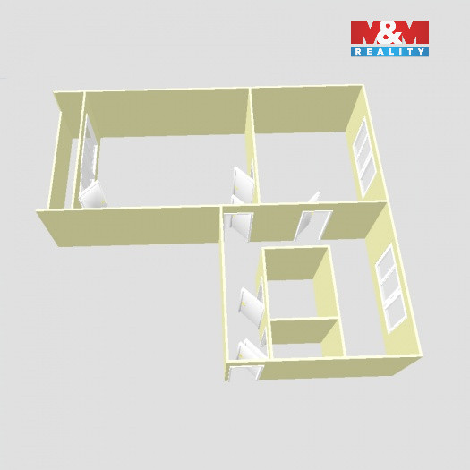 Prodej bytu 2+1, 63 m², Ostrava, ul. Závodní - 12