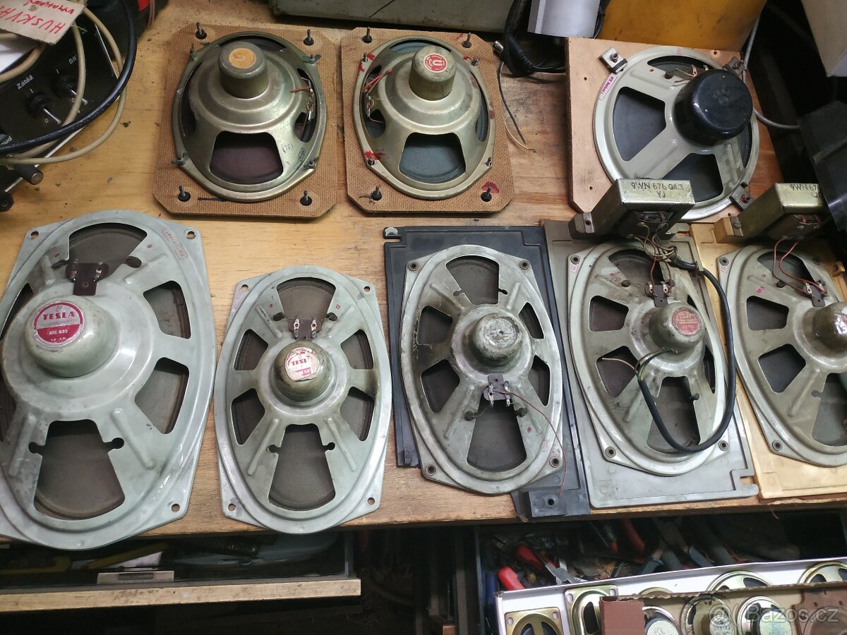 staré reproduktory, reprobedny - 12