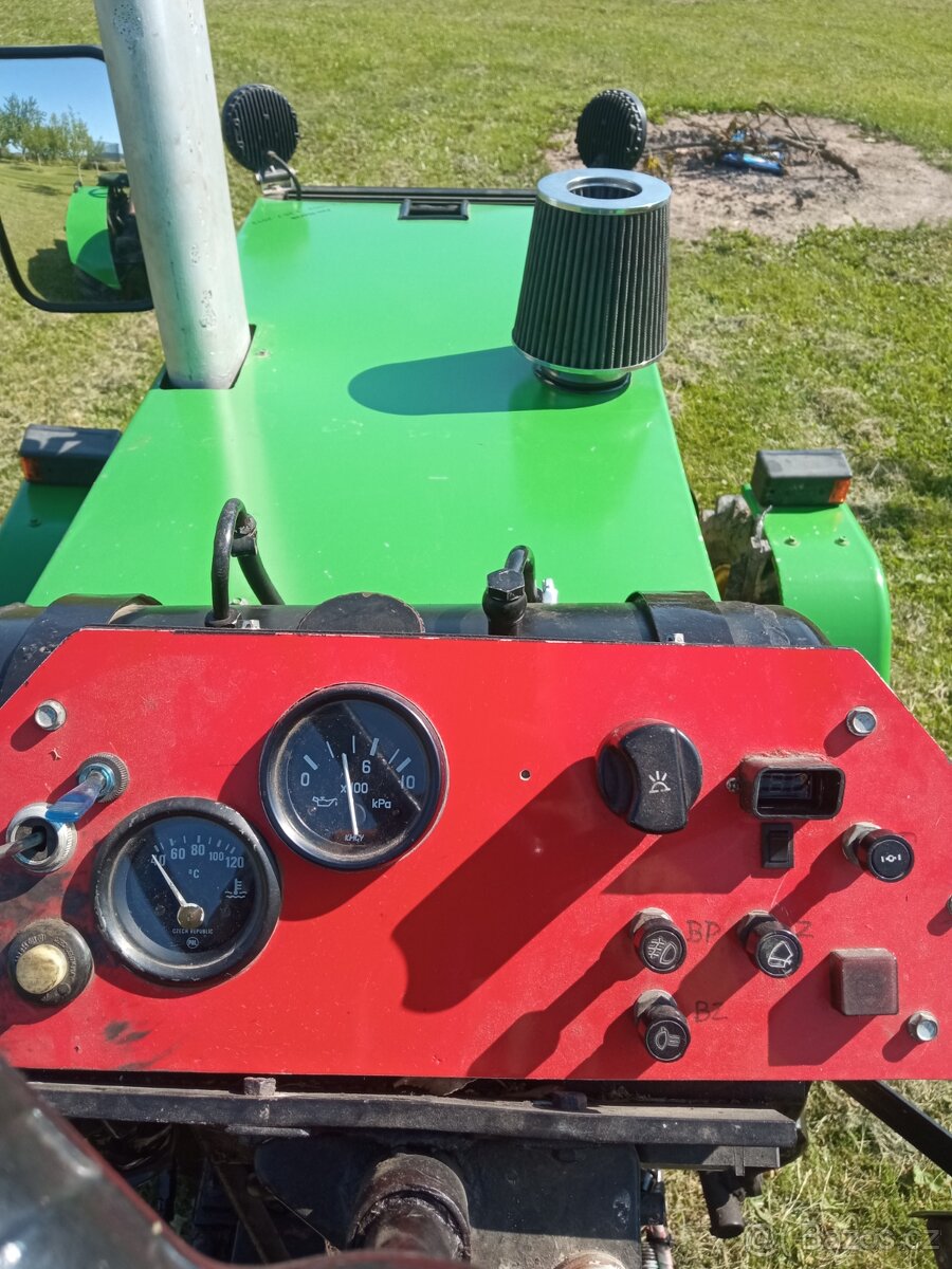 Malotraktor domácí výroby - 12