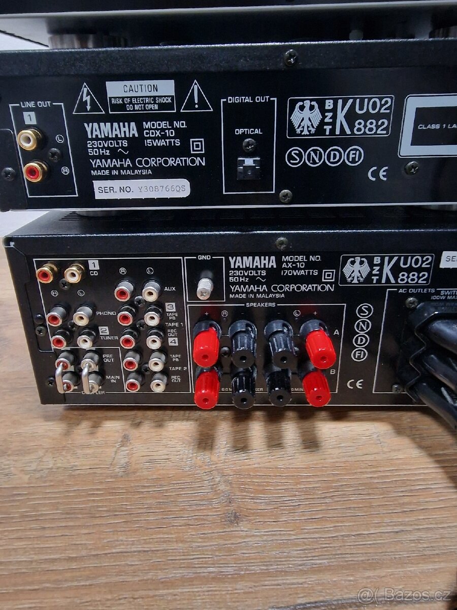 Yamaha hifi sestava AX-10 KX-10 CDX-10 TX-10 kompletní - 12