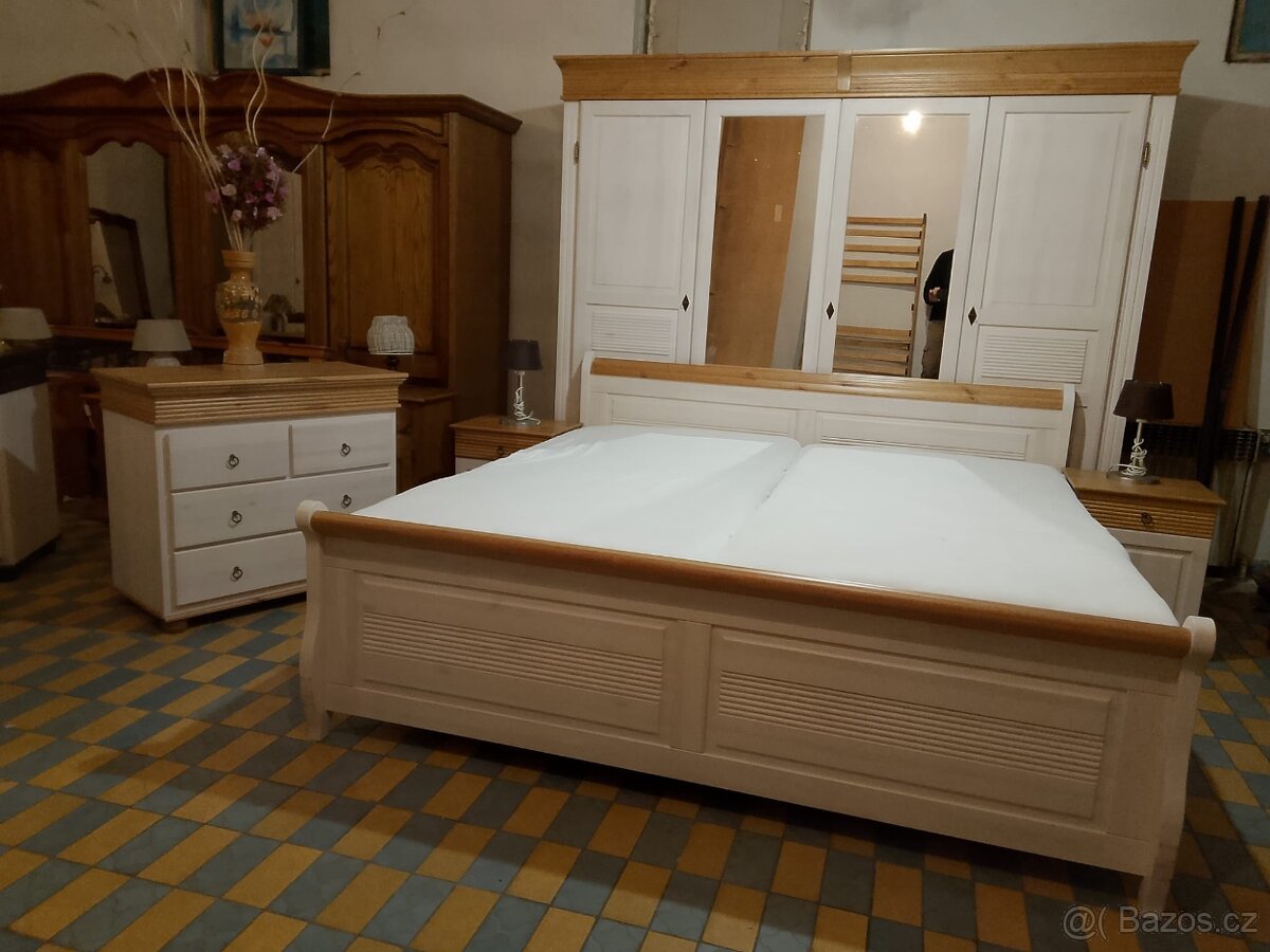 GUSTAV CELODŘEVĚNÁ KOMPLETNÍ LOŽNICE - 12