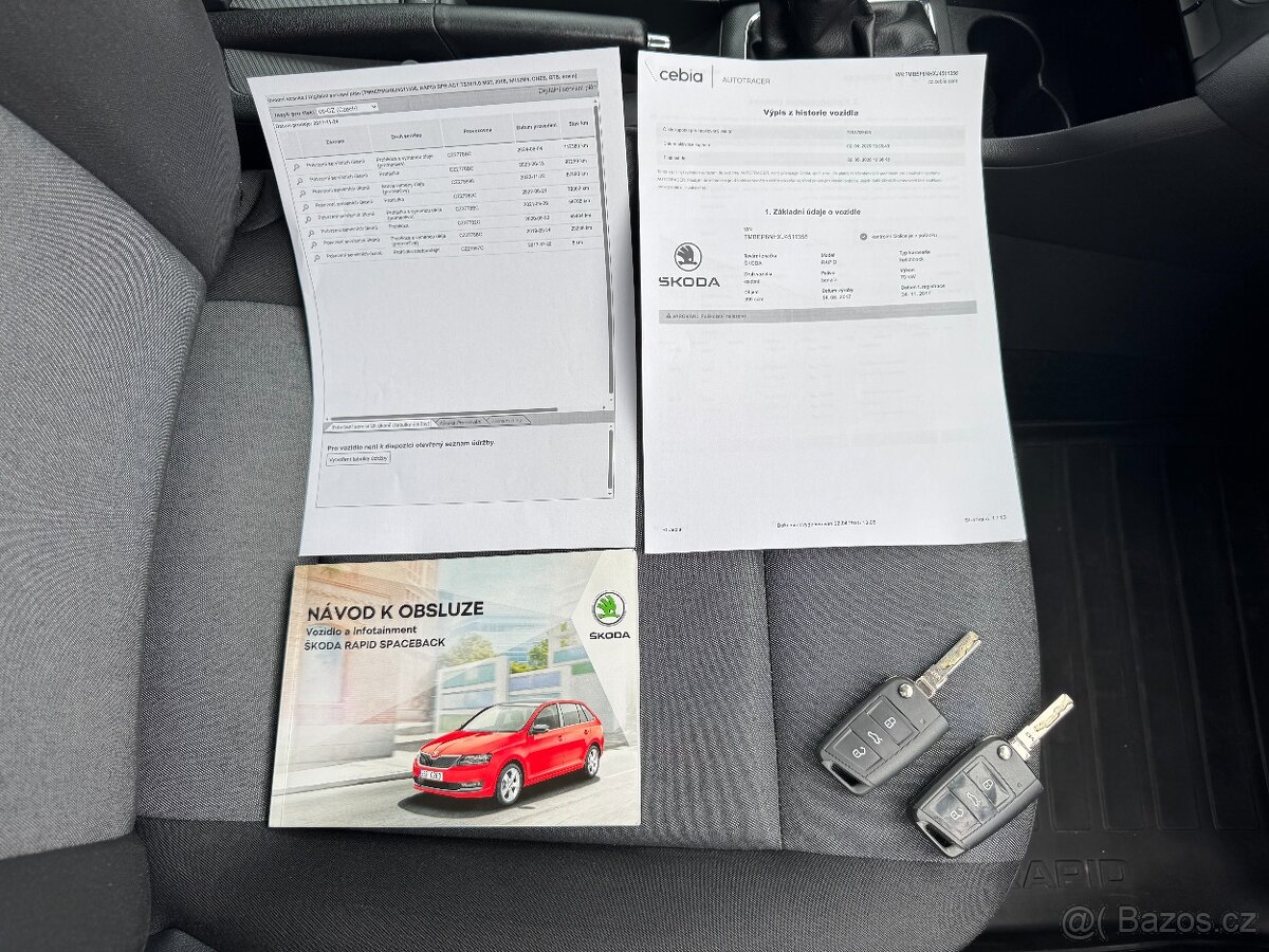 Škoda Rapid 1,0 TSI 1.maj původ ČR - 12