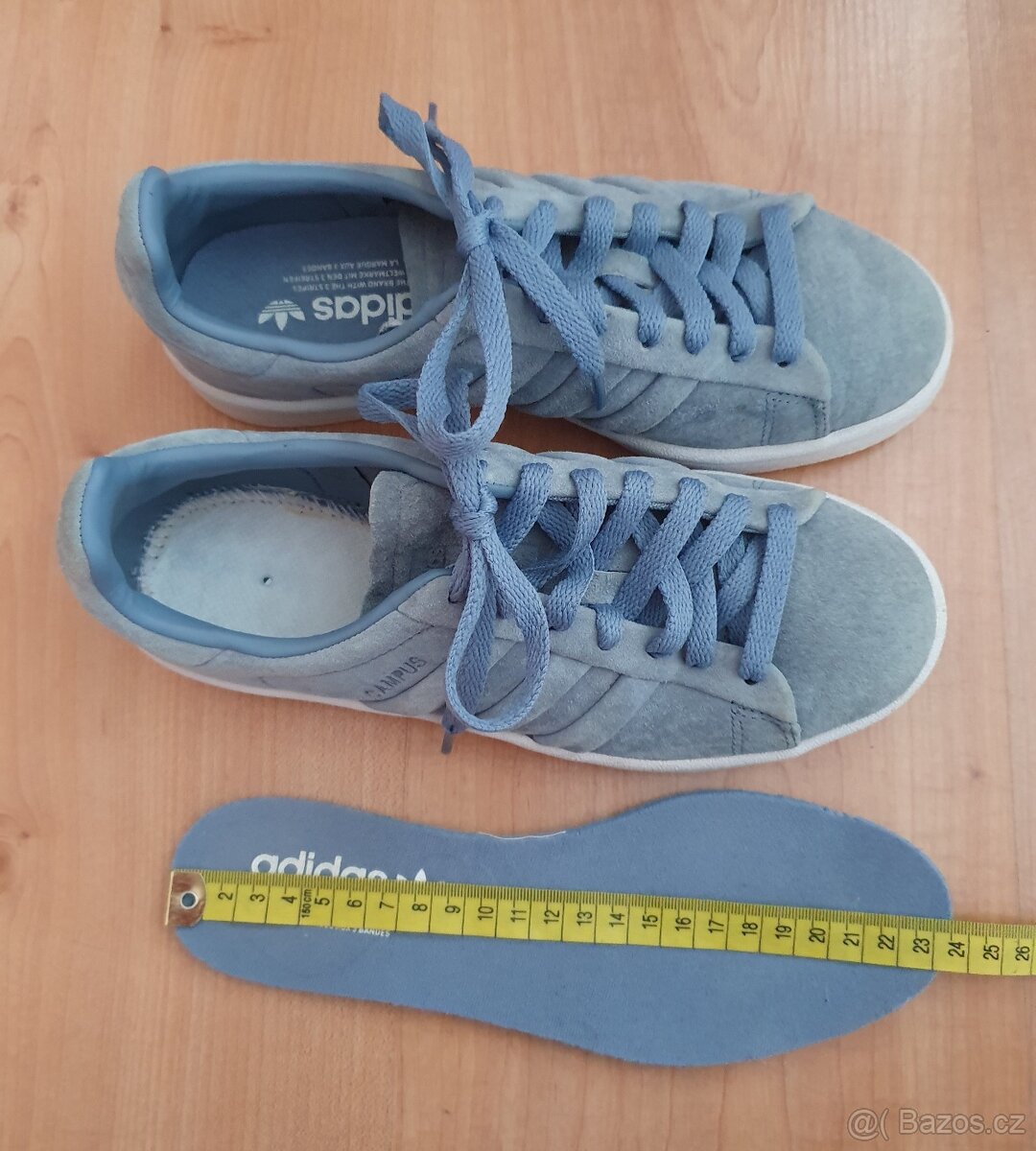 Šedomodré Adidas campus 36,5 tenisky boty - 12