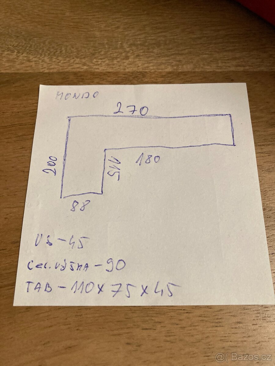 Rohová sedací souprava-Taburet-MONDO Assea-Nová - 12