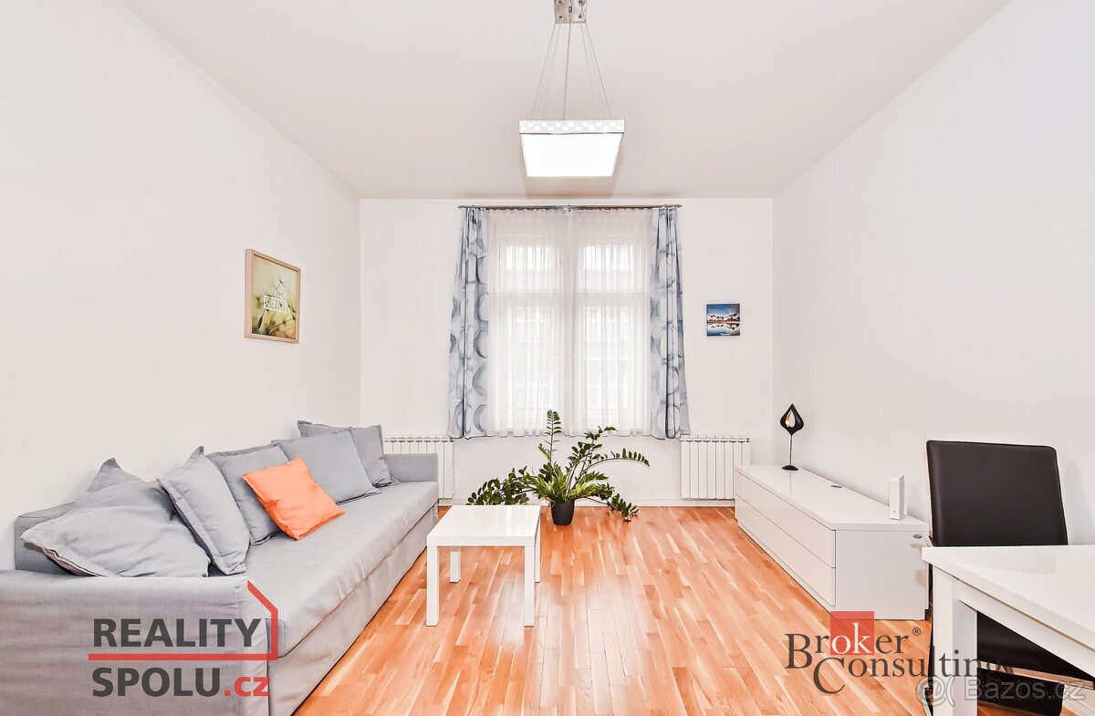 Pronájem, byty/1+kk, 35 m2, Ondříčkova 1203/5, Žižkov, 13000 - 12