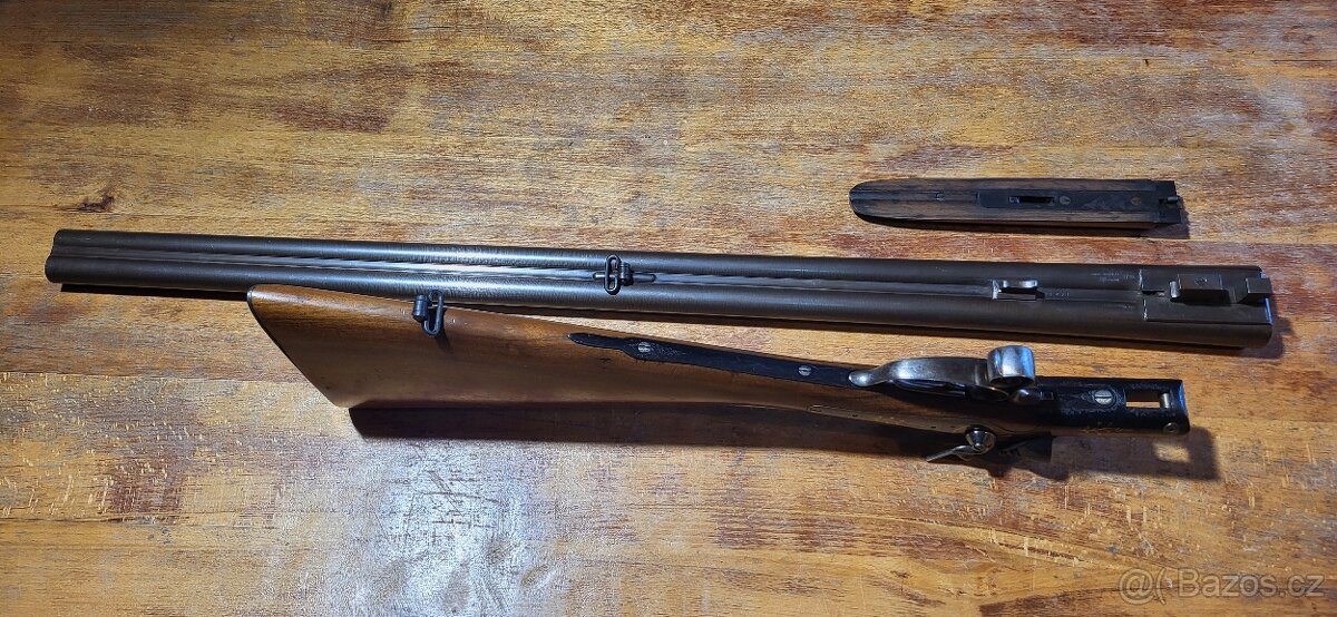 PUŠKA BROKOVNICE LANCASTER CAL 16 TOP NÁDHERA - 12