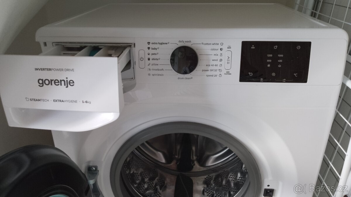 Pračka Gorenje-na 6 kg prádla (jako nová) - 12