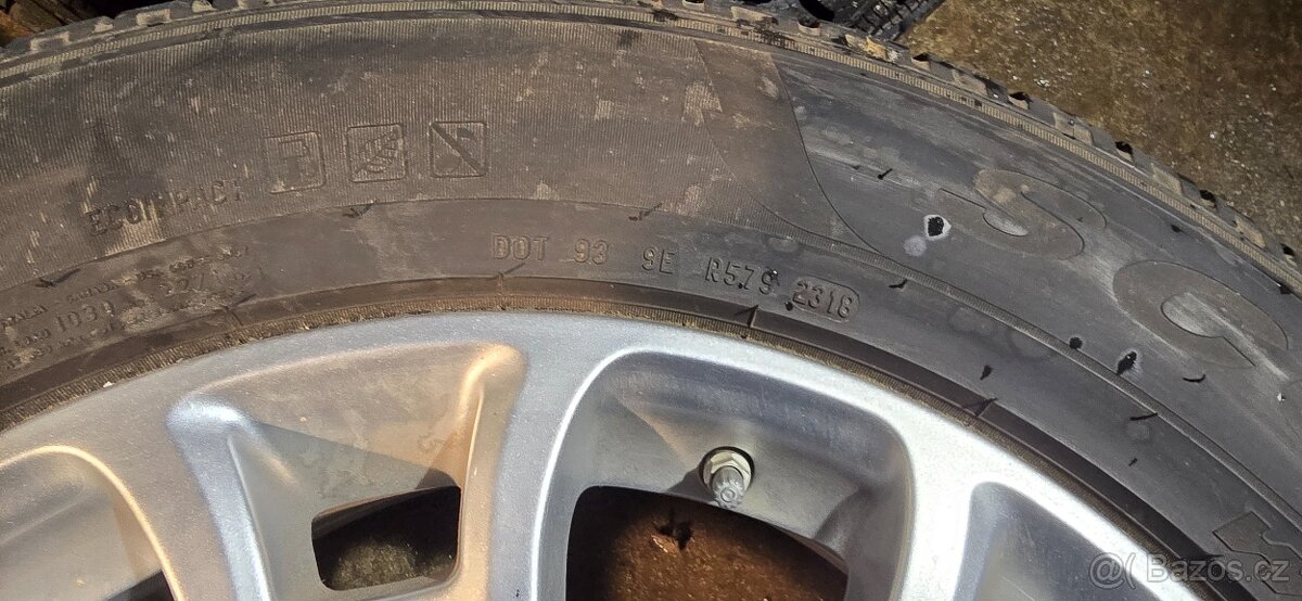 Nová zimní sada MB GLE Coupe,pneu 265/55/19 - možnost zaslat - 12