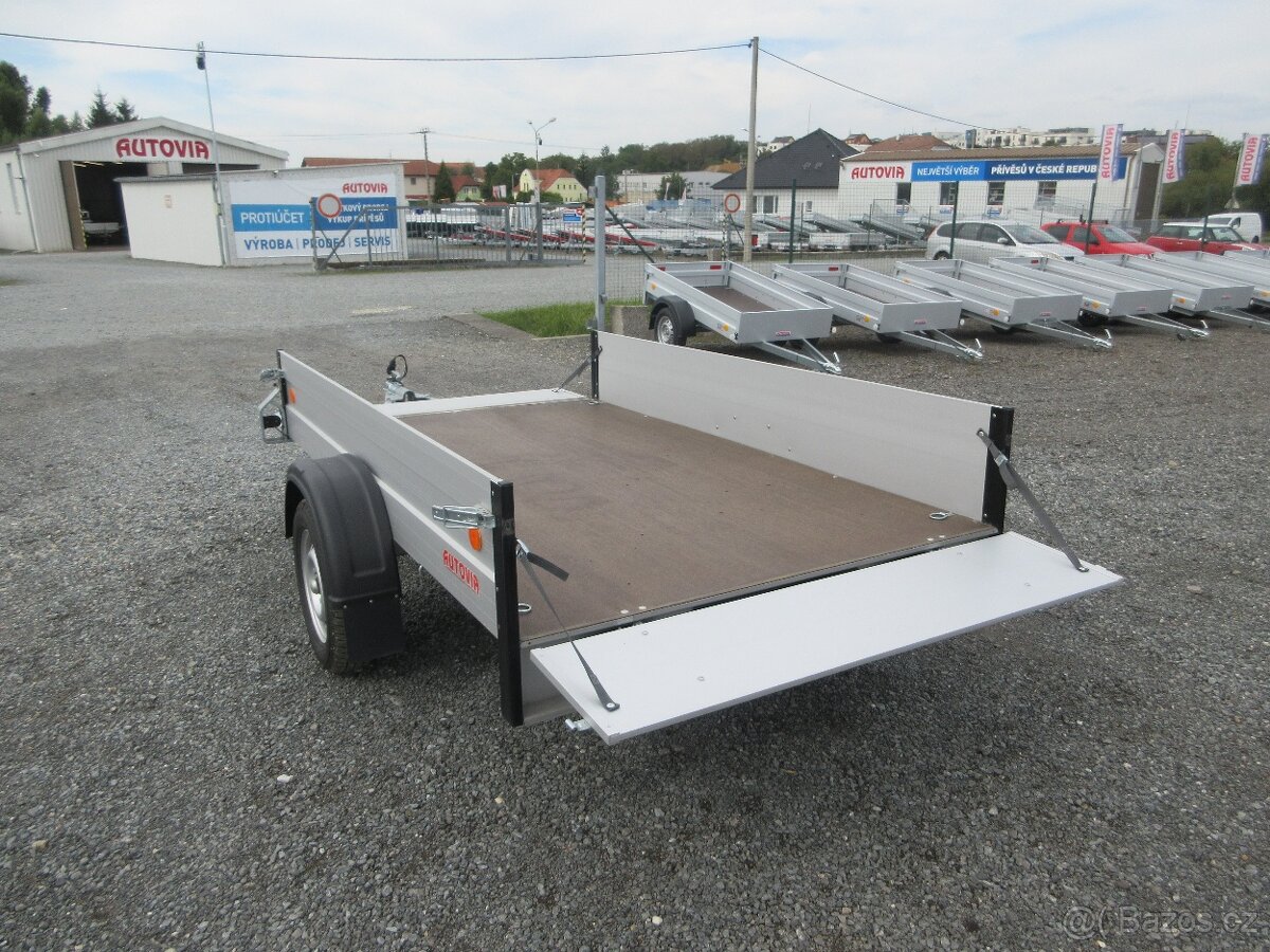 Bazarový valník ZV 27 ALU N1 2,51x1,49/0,35 POČ ZN - 12