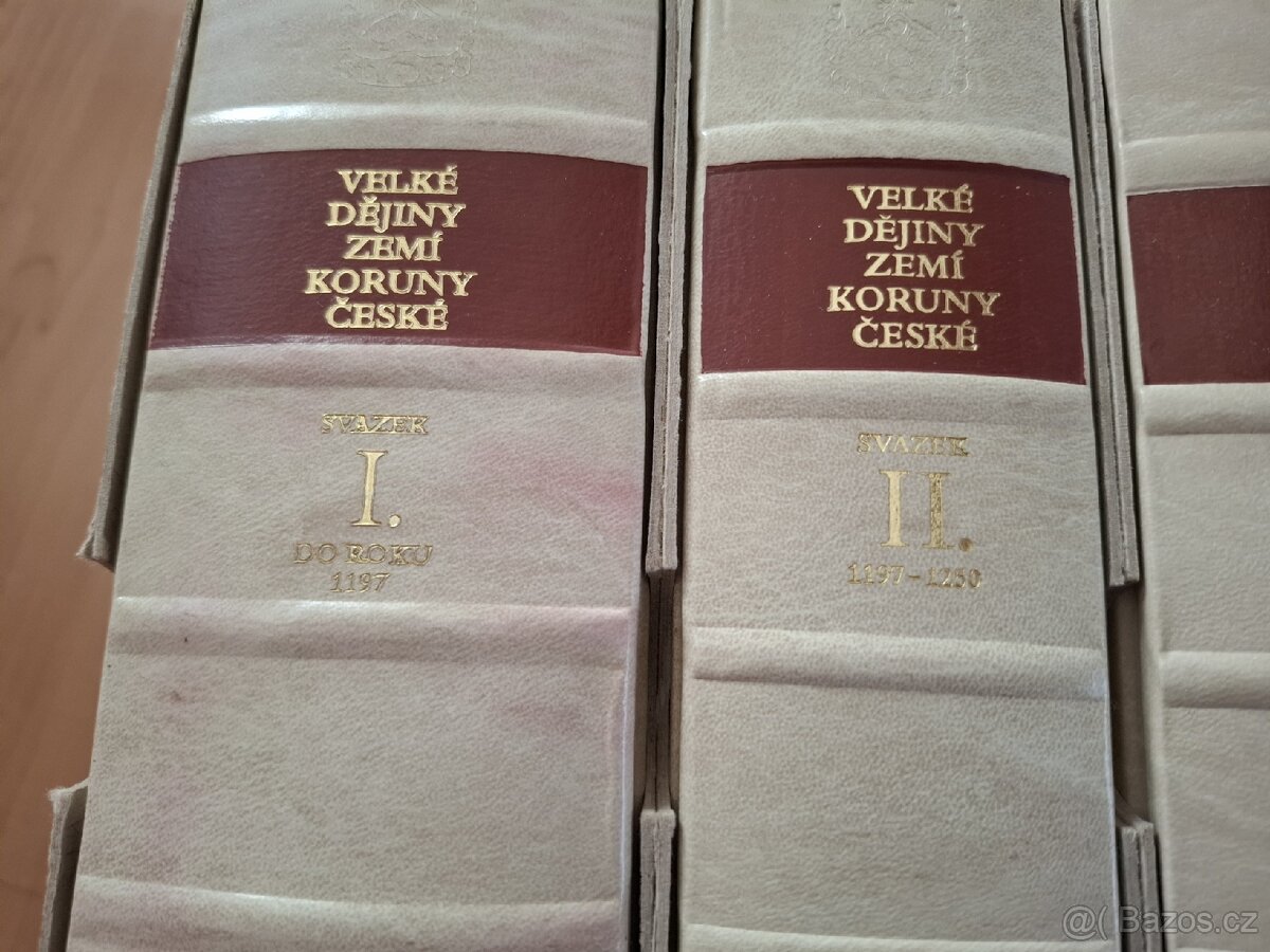 6x Velké dějiny zemí Koruny české I, II, III, IV, V, X - 12