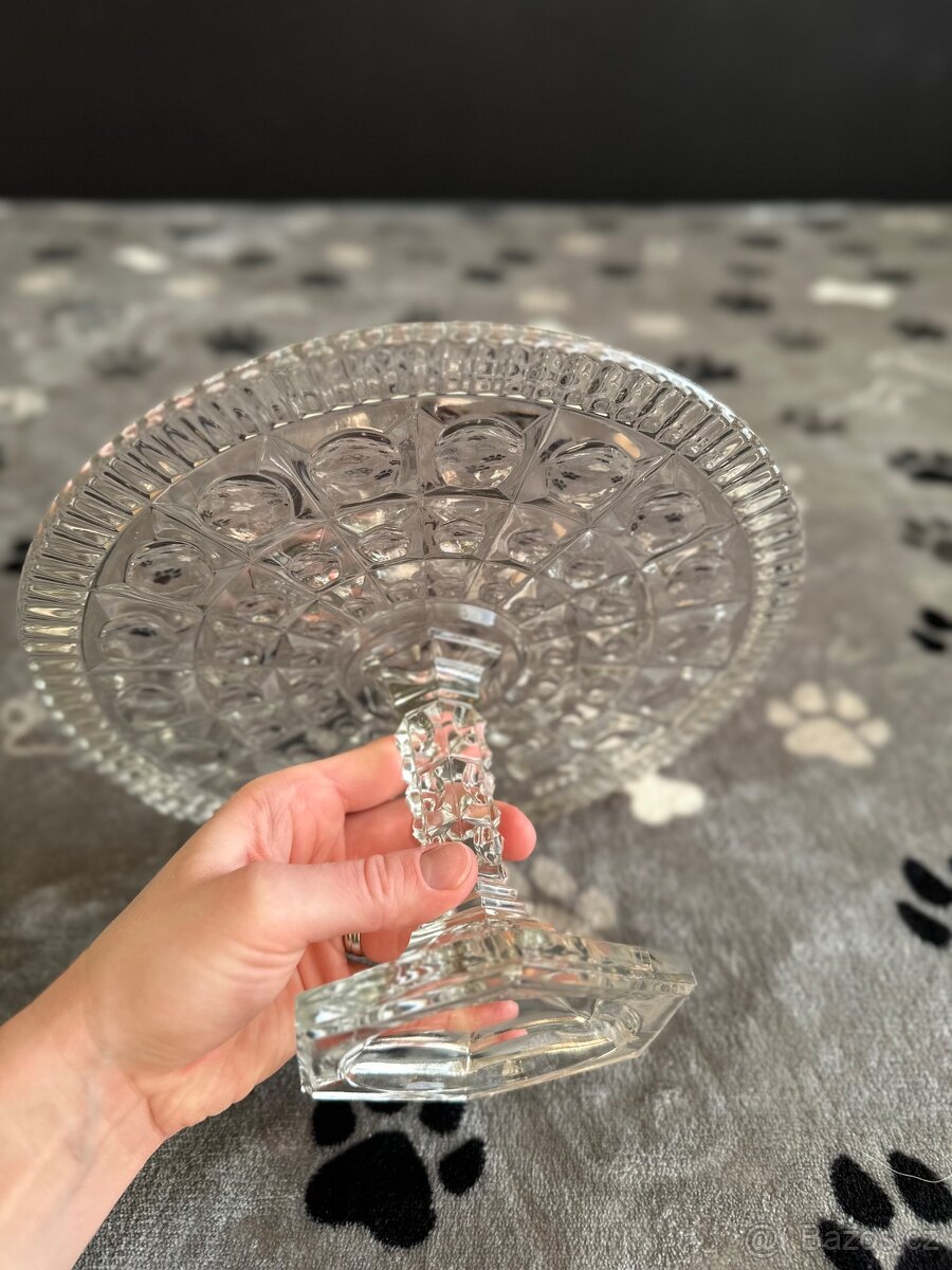 skleněný podnos - 12