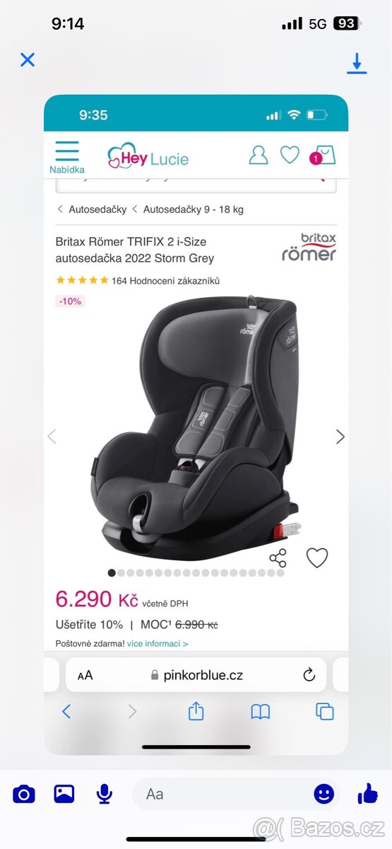 Dětská autosedačka Britax Romer Dualfix - 12