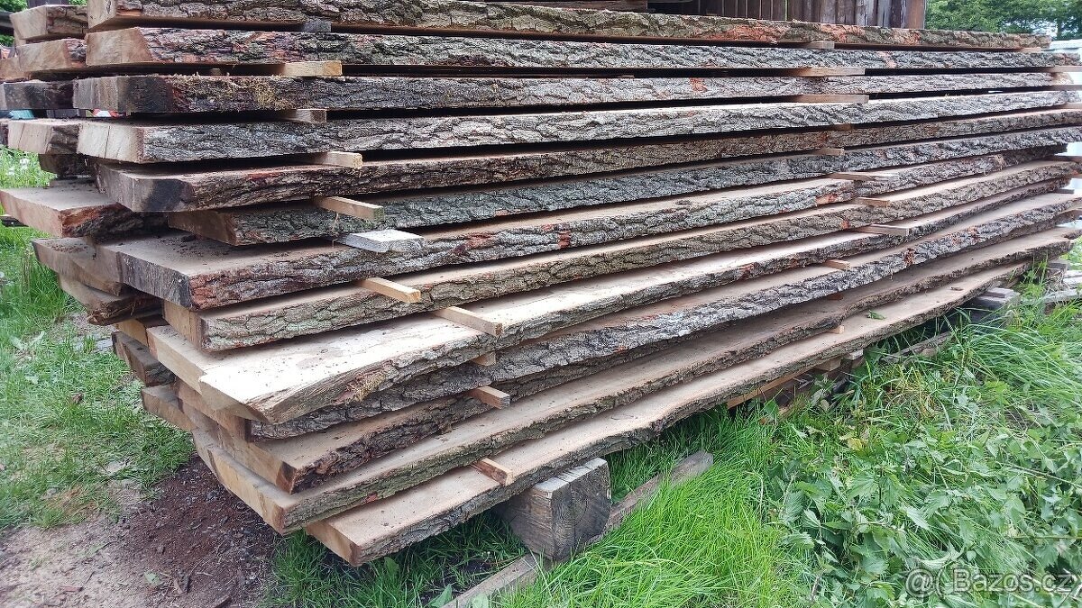 Dubové řezivo, fošny - 12