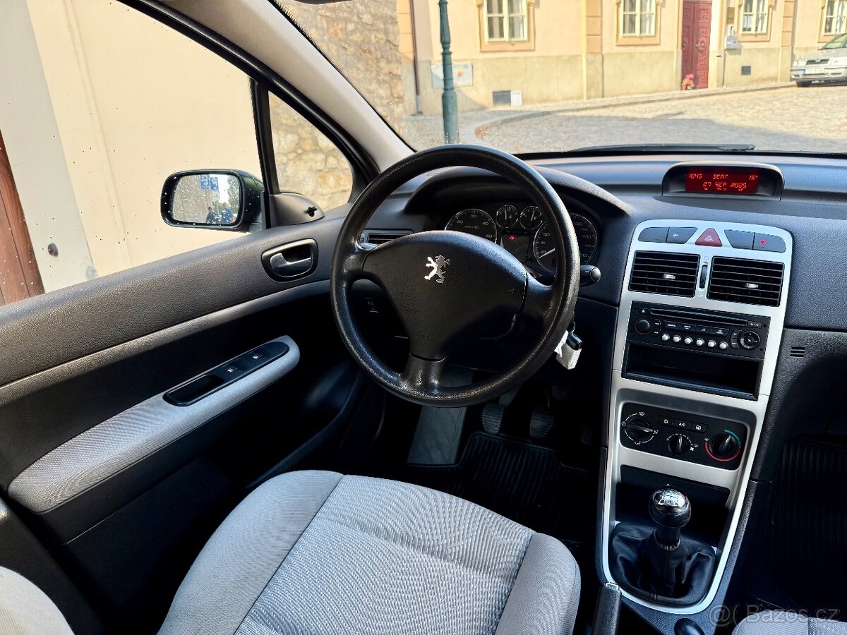 Peugeot 307 1.6HDi 66kw Klima 2.Maj Servis nová STK - 12