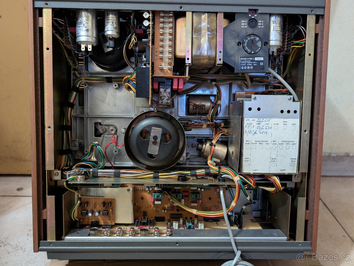 REVOX A700 - 2 TRACK 9,5, 19, 38 cm/s NAB - po renovaci - 12