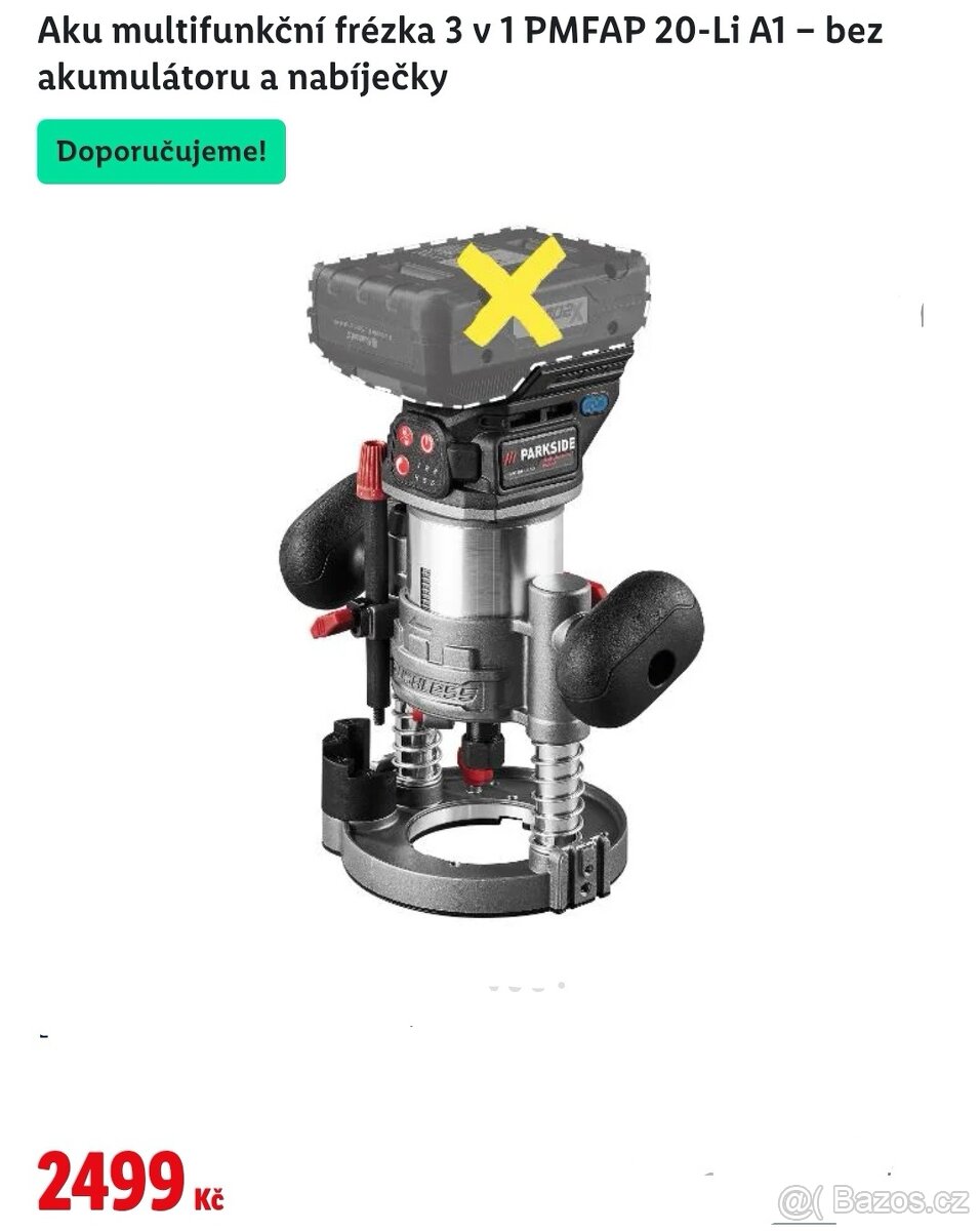 Aku horní frézka peformance 3v1 v kufru - 12