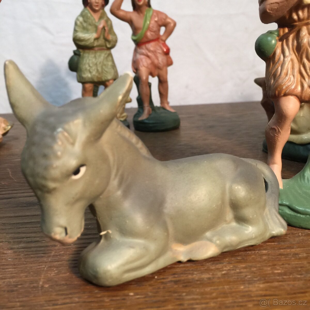 starý Betlém mašé.. volek osel Tři králové velbloud 1900 - 12