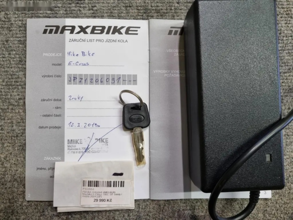 Elektro kolo Maxbike e-Cross 700C - 12