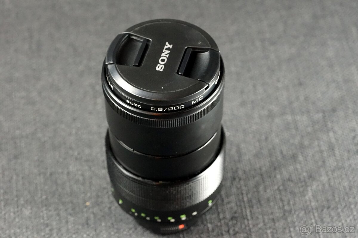 objektiv Carl Zeiss Sonnar 200mm f2,8 MC M42 - 12