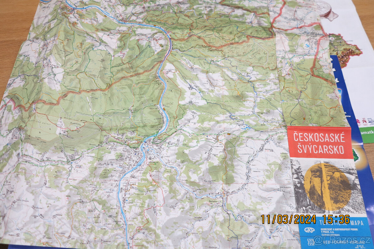 Různé turistyské mapy, mapy památek v ČR,mapy evropských stá - 12