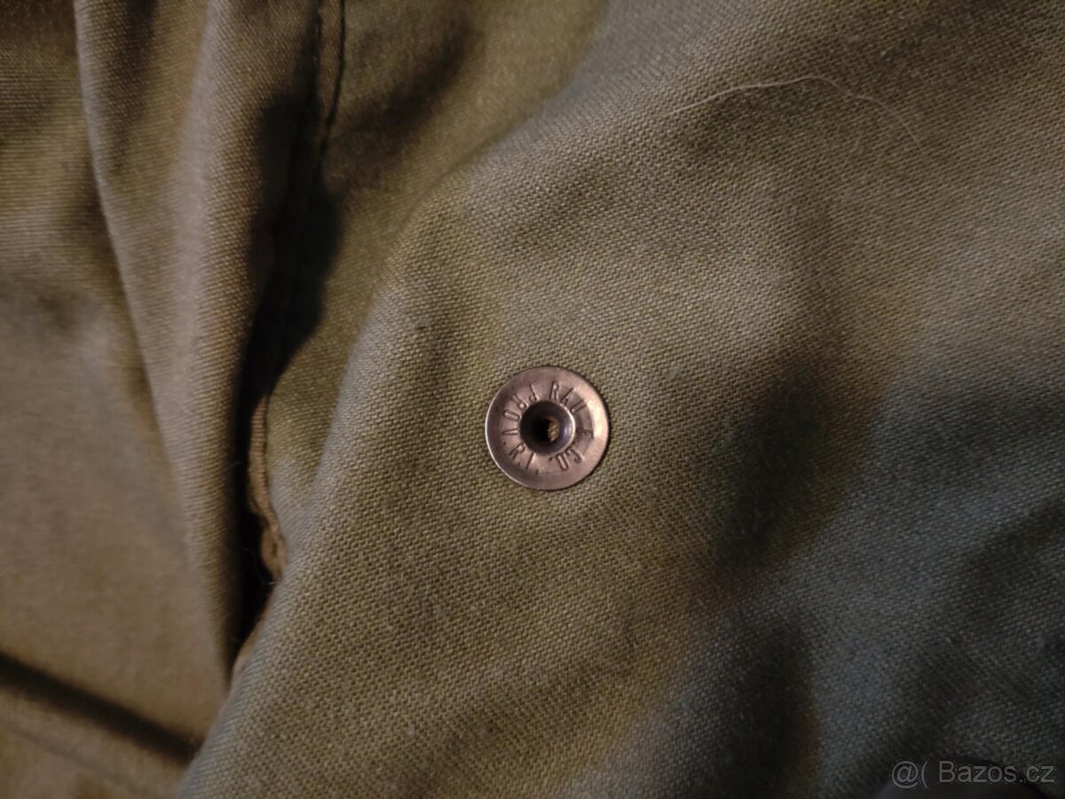 BUNDA PARKA M65 ALPHA INDUSTRIES OLIVE L/R V.Č. VLOŽKY - 12