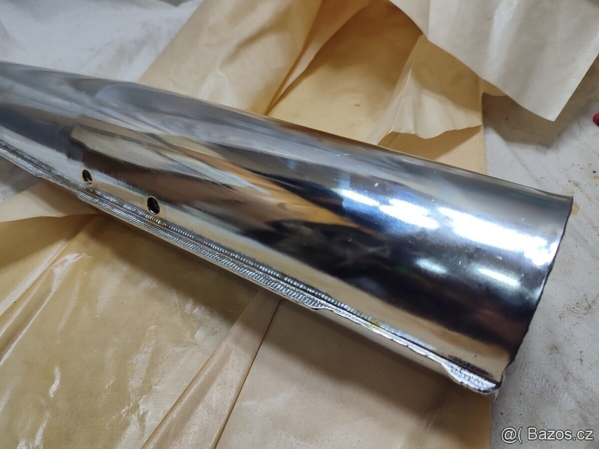 ČZ 175 250 350 471 472 ORIGINÁL VÝFUKY Z MOTOTECHNY L+ P - 12