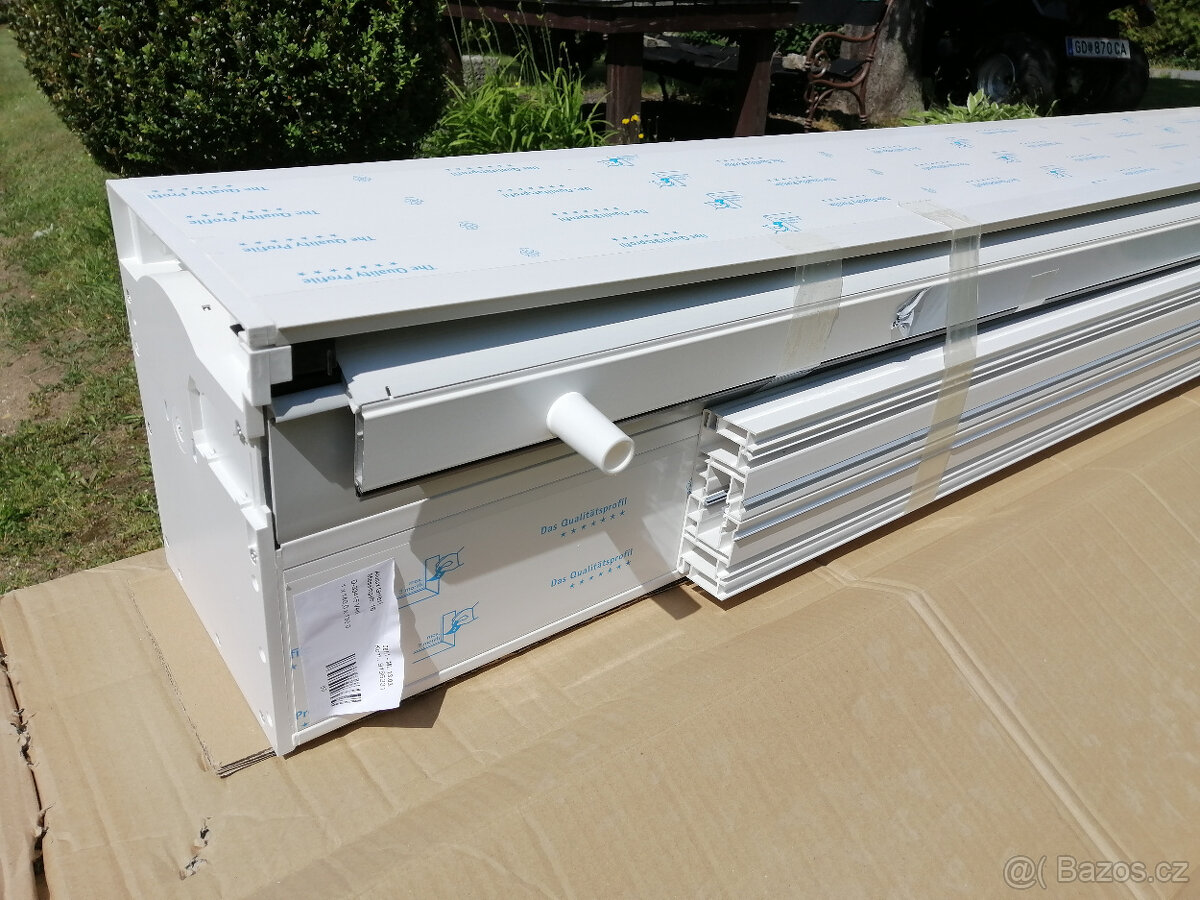 Okenní žaluzie Aufsatzrolladen Basic Kunststoff Breite 1400 - 12