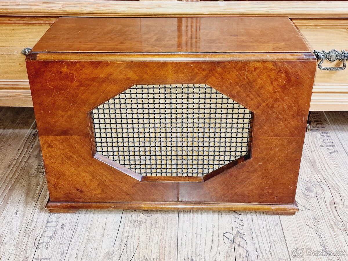 Starožitné rádio Radiola, 313V, SR, rok 1931 - 12