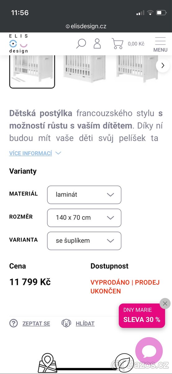 Dětská postýlka - 12