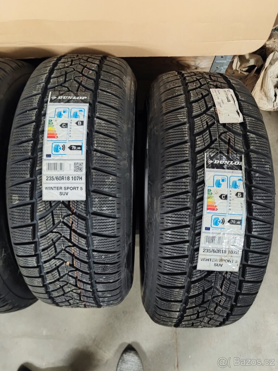 Zimní alu sada 5x108 R18 Volvo XC90 235/60/18 nepoužito - 12