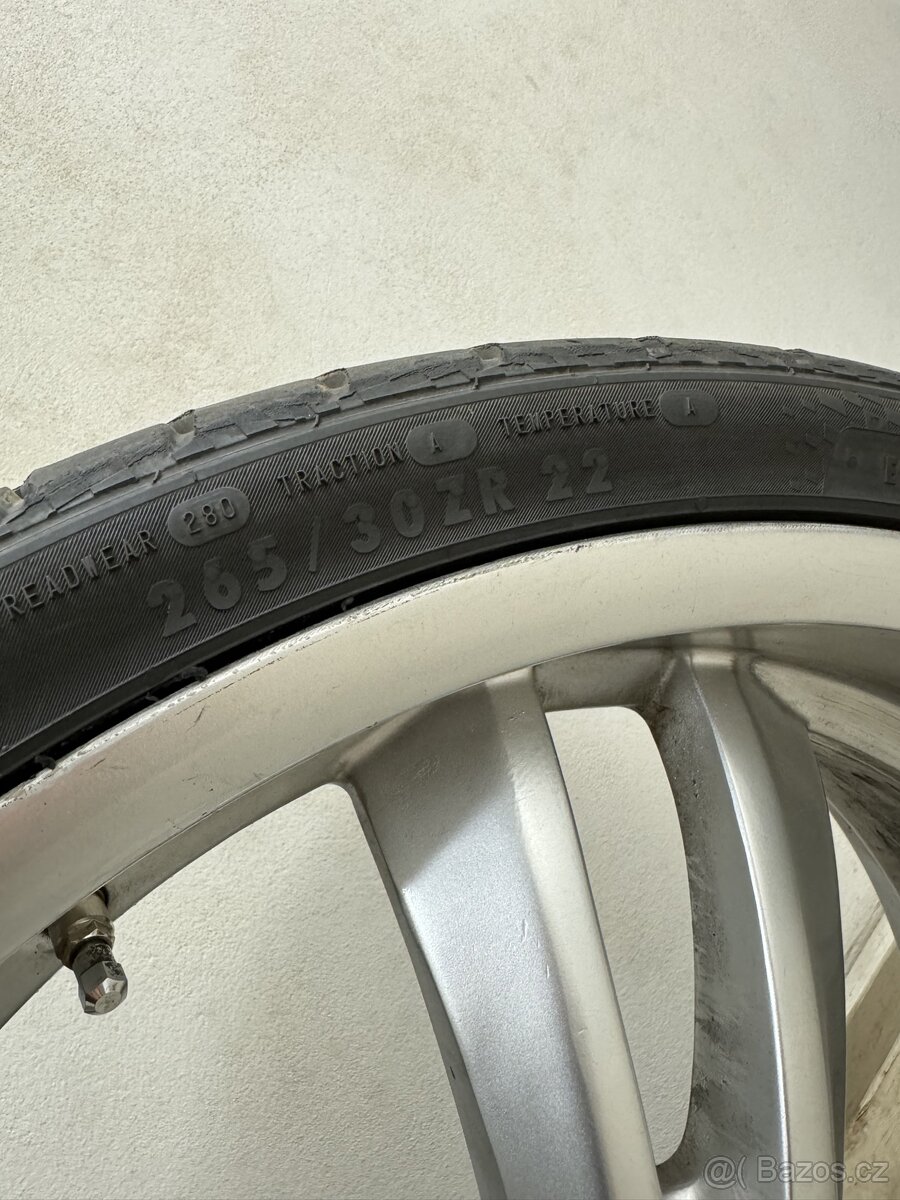 Alu Kola 265/30 ZR 22 5x112 - 12