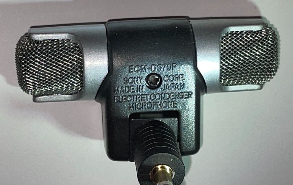 Mikrofon SONY ECM-DS70P ideální pro digitální záznam - 12